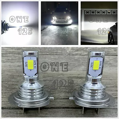 H7 CSP LED Headlight Bulbs Kit High Low Beam 40W 7000LM Super Bright 6000K White • $15.99