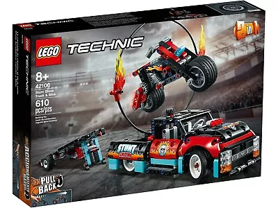 LEGO 42106 TECHNIC: Stunt Show Truck & Bike- Pls Read Description • $60