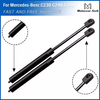 Pair Front Hood Lift Support Struts Shock For Mercedes-Benz C230 C240 C280 C320 • $19.95