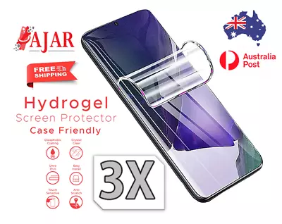 3X For Samsung Galaxy S24 S23 S22 S21 S20FE Plus Ultra HYDROGEL Screen Protector • $2.50