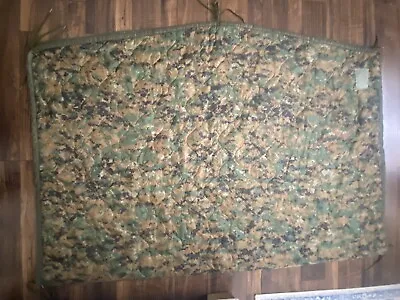 Usmc Woodland Marpat Wet Weather Poncho Liner • $36