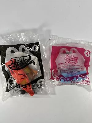 2013 McDonalds | Team Hot Wheels & Barbie Bracelet | Happy Meal Toys • $11.46