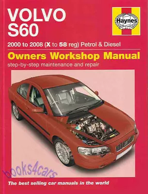 Volvo S60 Shop Manual Service Repair Book Haynes Owners Workshop Chilton 01-08 • $62.95