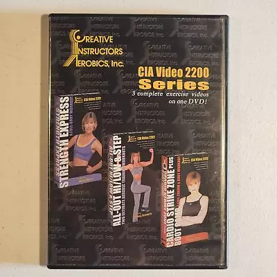 CIA Video 2200 Series - 3  Complete Exercise Videos DVD AEROBICS EXERCISE NR • $31.99