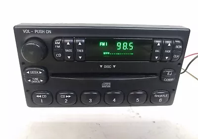 Ford OEM Single CD Player AM/FM RADIO Escape Ranger F150 F250 F250 Econo 99-08 • $249.95