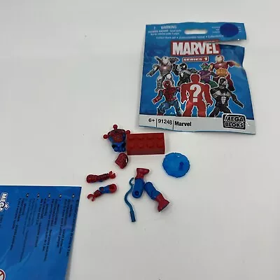 Mega Bloks Marvel Series 1 Spiderman Mini Figure (New Opened To Confirm) S4 • $28.99