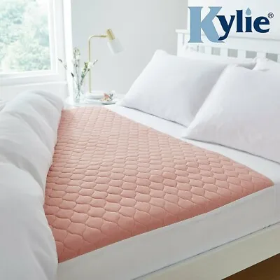 £71.75 • Buy Waterproof Mattress Protector-Kylie 4,Bed Pad Pink,Incontinence Bed Set,Double