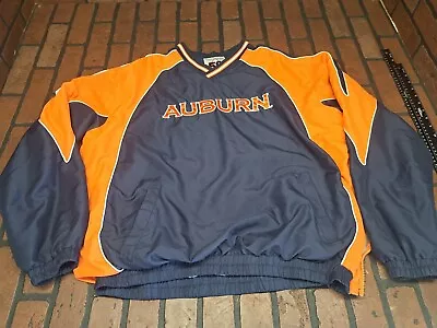 Auburn University Tigers Windbreaker Jacket Size XL Vintage Pullover 58 Sports • $17.99