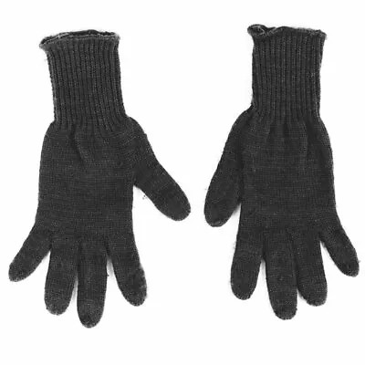 USGI Cold Weather Glove Wool Inserts X-Large Type II Class 4 Black 100% Wool  • $14.86