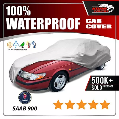 SAAB 900 Convertible 1994-1998 CAR COVER - 100% Waterproof 100% Breathable • $61.95