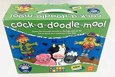 Orchard Toys Cock A Doodle Moo Game Farmyard Animal Sounds Incl. Cassette Age 3+ • £4.50