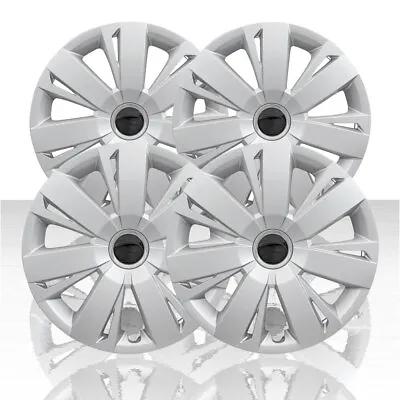 16  Set Of 4 Wheel Covers Full Rim Hub Caps R16 Steel Rims For VW Jetta Beetle • $61.53