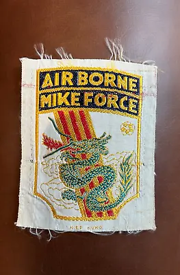 Stunning Vietnamese Made Silk Style USSF MACV SOG C-4 Mike Force Pocket Patch • $695