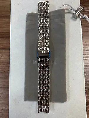 New Authentic Michele Sidney 18mm Steel Bracelet MS18GA235009 Band Strap • $200