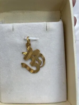 Indian Gold Pendant 22 K  New • £154