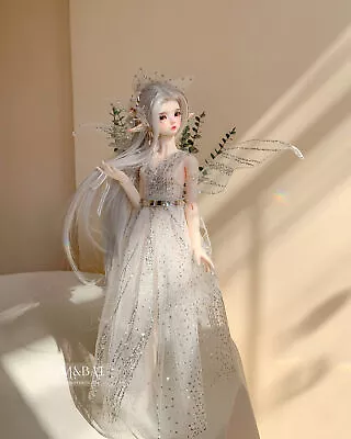 Dress Headwear Arm Ring Wings Fairy Clothes For 1/6 Popovy 1/4 1/3 BJD Doll LUTS • $24.18