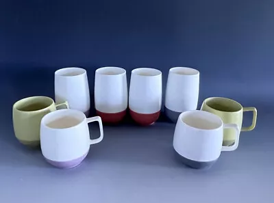 8 Vintage Bopp-Decker Vacron Plastic Mugs Tumblers Various Colors • $10