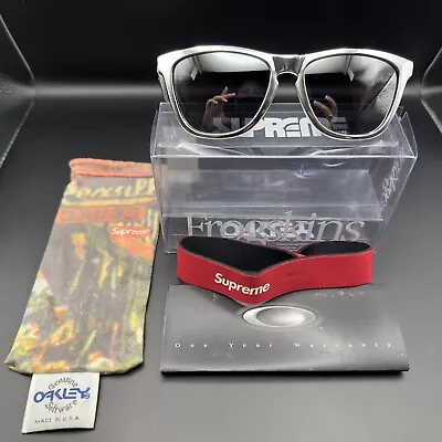 Oakley Supreme Frogskin Chrome W/ Chrome Iridium Lenses RARE • $2375