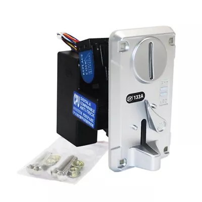 Multi Coin Acceptor Coin Pusher Memory For Vending Machine Arcade Game Ticket • £13.19