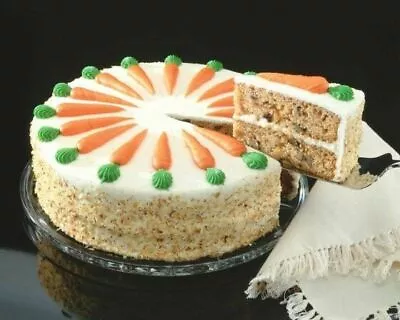 A Large Decorative Carrot Cake FOD212 Art Print A4 A3 A2 A1 • £3.52