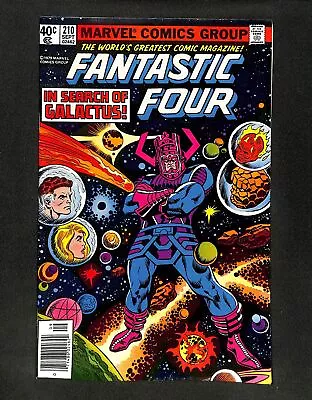 Fantastic Four #210 Newsstand Variant Galactus! Marvel 1979 • $0.99