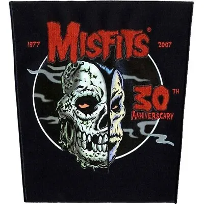 Misfits 30th Anniverscary Back Patch New • $18.64