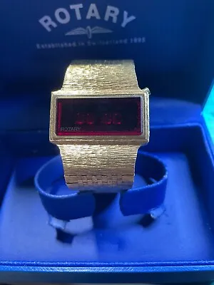 Very Rare Vintage Rotary LED 1970's  Watch Working • $214.75