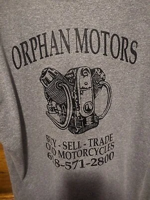 New Moto Guzzi Orphan Motors T Shirt Size Large • $20