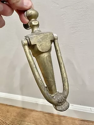 Vintage Brass Sargent Front Door Knocker • $15