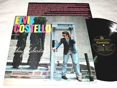 Elvis Costello  Taking Liberties  1980 Rock LP Nice VG++! Vinyl Orig Columbia • $9.95