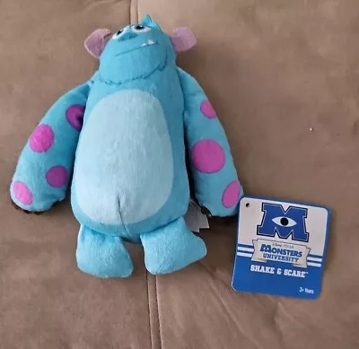 DISNEY Pixar MONSTERS UNIVERSITY Shake & Scare SULLEY Plush Doll Kids Toy 8  NEW • $14.99