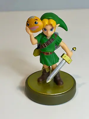 Nintendo Majora's Mask Link The Legend Of Zelda Amiibo Figure • £27.96