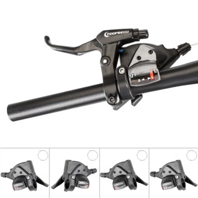 MicroNEW Bike Gear 7 8 9 Speed Brake Shifter Combo Levers Set For MTB Bike • $20.44