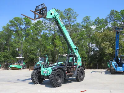 $26100 • Buy 2013 JCB 50742 42' 7,000 Lbs Telescopic Reach Forklift Telehandler 4x4 Bidadoo