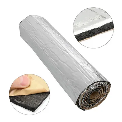 7mm Self-adhesive Aluminium Foil Insulation Loft Caravan Shed Roof Home Thermal • £26.95