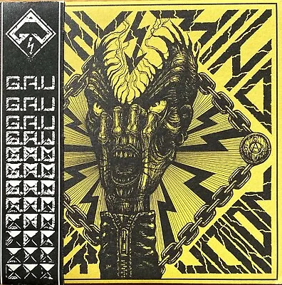 G.a.u. - Total Mind Destruction 7” Green Vinyl Crust Punk Disclose Skitlickers • £8