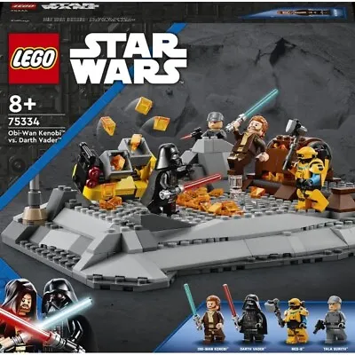 $54.44 • Buy LEGO Star Wars #75334 Obi-Wan Kenobi™ Vs. Darth Vader™ (Damaged Box)