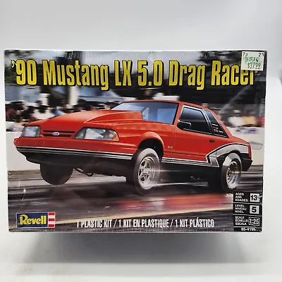 Revell 1990 Ford Mustang LX 5.0 Drag Racer 1:25 Scale Model Car Kit 4195 New  • $32.95