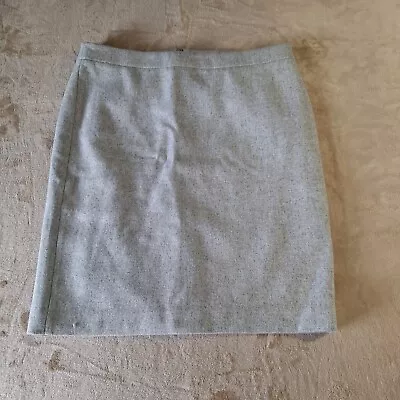 J.Crew Factory The Pencil Skirt Wool Blend Tan Beige Size 12 Career Wear • $14.88