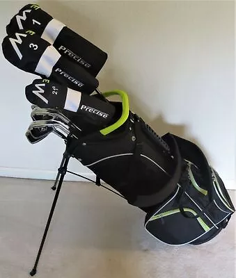 Tall Men's Complete Golf Set  Driver Wood Hybrid Irons Putter Clubs Stand Bag • $459.99