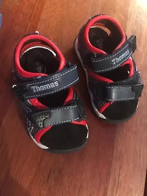 Toddler Thomas Train Sandals Shoes Size 5 Guc • $10