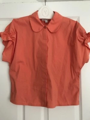 £5.50 • Buy COS Size 36/10 Peach Coloured Pretty Top