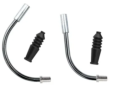 Quality Lined Bike V Brake Cycle Cable Guide Pipe & Rubber Boot 90 Or 135 Degree • £3.19