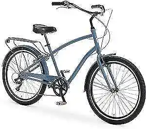  EVRYjourney Men's Hybrid Cruiser Bike 1/3/7/21 Speed Step-Through Hybrid  • $677.20