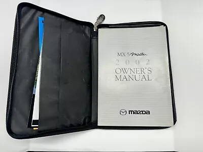 Mazda Miata NB OEM Owner's Manual With All Inserts From 2002 Original! • $100