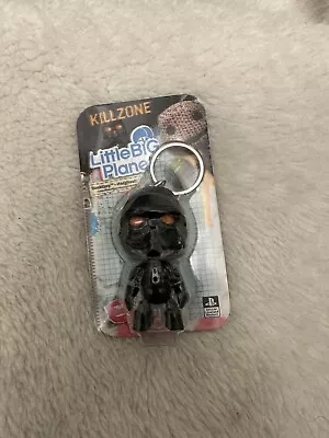 Little Big Planet Sackboy Figure Keyring Collectable - Killzone  Helghast Rare! • £25