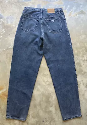 Vintage 90's Y2K Guess Pascal Denim Jeans Baggy Tapered Men's 32x32 • $54.99