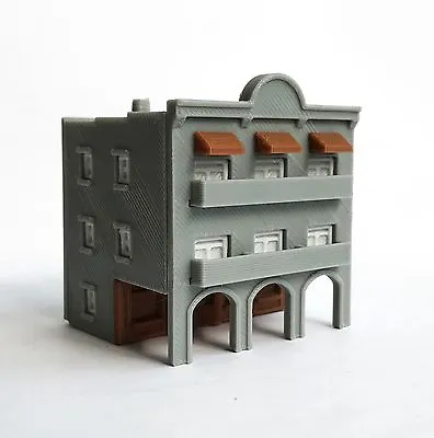 Outland Models Train Layout City Classic 3-Story Arcade Building Z Scale 1:220 • $11.99