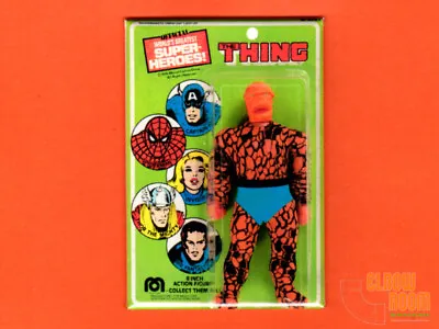 Mego The Thing WGSH 2x3  Fridge/locker Magnet Box Art Fantastic Four • $3.75