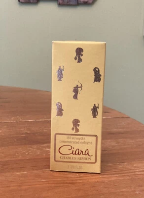 $12.99 • Buy New Vtg Ciara Charles Revson Concentrated Cologne Spray 80 Strength 2 3/8oz
